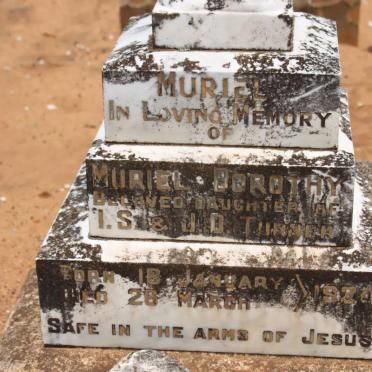 TURNER Muriel Dorothy 1924-1924