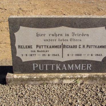 PUTTKAMMER Richard C.H. 1860-1943 &amp; Helene NADOLNY 1877-1943