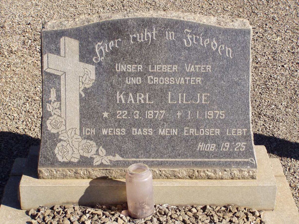 LILJE Karl 1877-1975