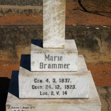 BRAMMER Heinrich 1833-1917 &amp; Marie 1837-1923