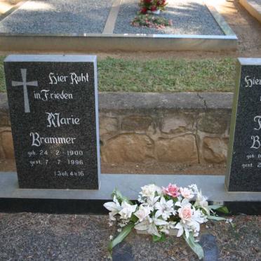 BRAMMER Friedrich 1898-1988 &amp; Marie 1900-1996