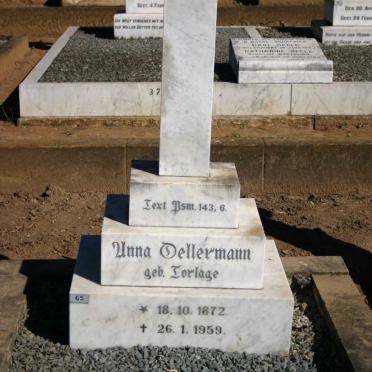 OELLERMANN Unna nee IORLAGE 1872-1959