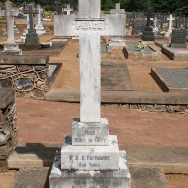 FORTMANN R.D.C. nee THÖLE 1855-1928