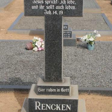RENCKEN Eduard H.J. 1905-1991 &amp; Johanna K.E. HELLBERG 1906-1996