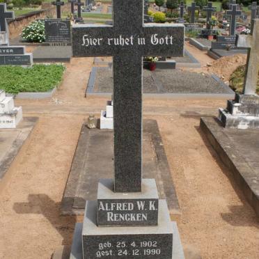 RENCKEN Alfred W.K. 1902-1990