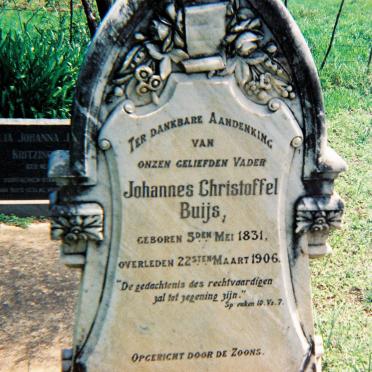 BUIJS Johannes Christoffel 1831-1906