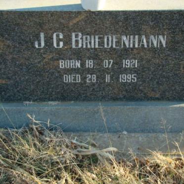 BRIEDENHANN J.C. 1921-1995