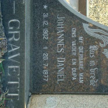 GRAVETT Johannes Daniel 1902-1977