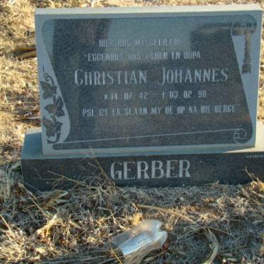 GERBER Christian Johannes 1942-1998