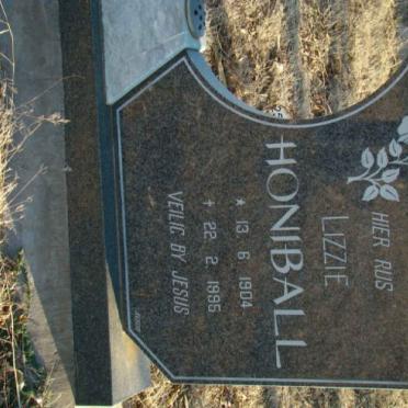 HONIBALL Lizzie 1904-1995