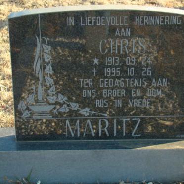 MARITZ Chris 1913-1995
