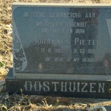 OOSTHUIZEN Johannes Pieter 1907-1990
