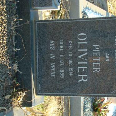 OLIVIER Pieter 1914-1989