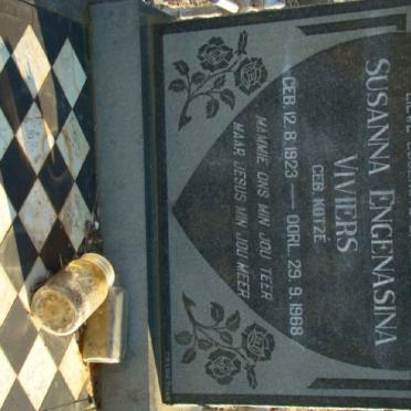 VIVIERS Susanna Engenasina nee KOTZE 1923-1968