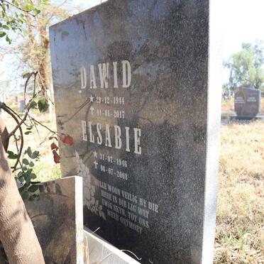 ? Dawid 1944-2017 & Elsabie 1946-2008