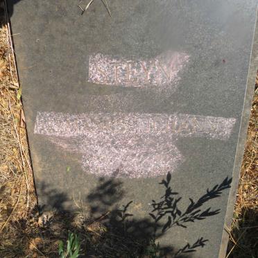 STEYN Hermanus Johannes 1919-1989