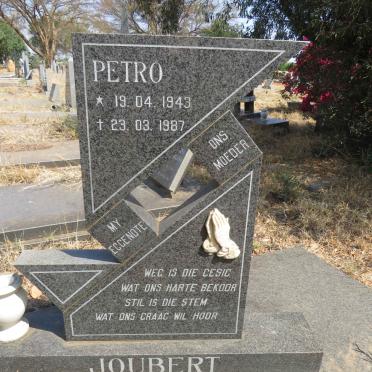JOUBERT Petro 1943-1987