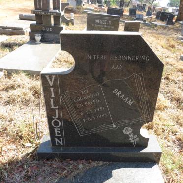 VILJOEN Braam 1951-1988