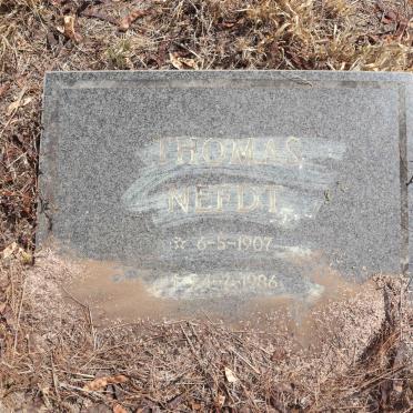 NEFDT Thomas 1907-1986