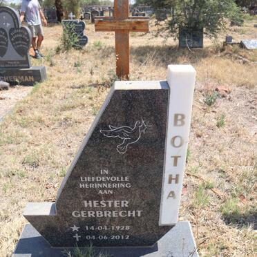 BOTHA Hester Gerbrecht 1928-2012