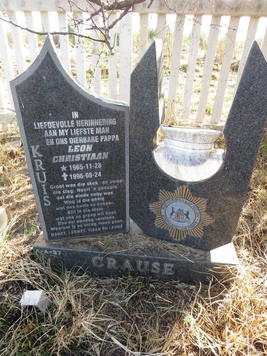 CRAUSE Leon Christiaan 1965-1996
