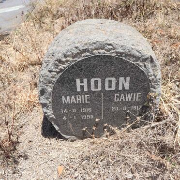 HOON Gawie 1917 & Marie 1916-1995