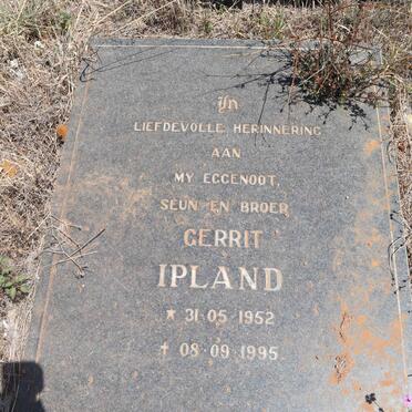 IPLAND Gerrit 1952-1995