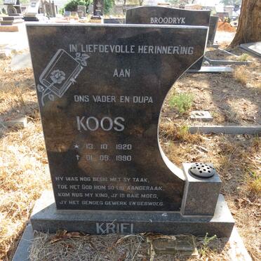 KRIEL Koos 1920-1990