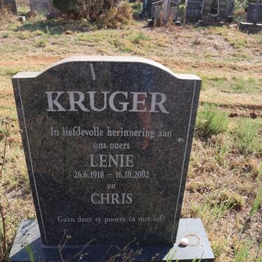 KRUGER Chris & Lenie 1918-2002