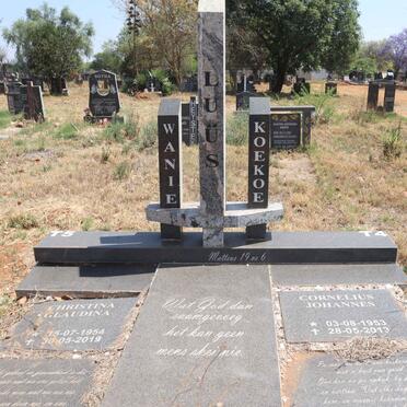 LUUS Cornelius Johannes 1953-2013 & Christina Glaudina 1954-2019_1 