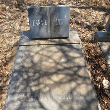 MERWE Johanna Christina, van der 1915-2005 :: VAN DER WALT Magdalena Petronella Susanna nee V.D. MERWE 1925-2002 _2