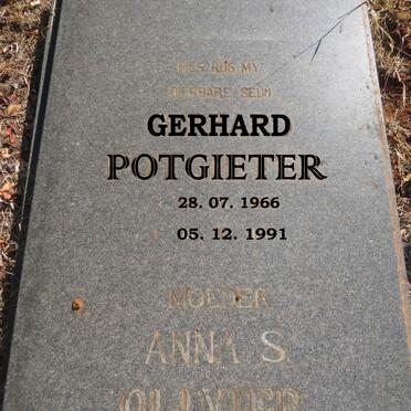 POTGIETER Anna S. OLIVIER 1948-2018 :: POTGIETER Gerhard 1966-1991 _3