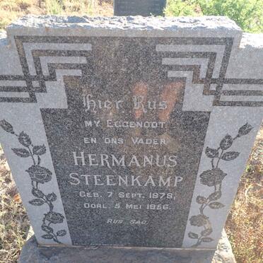 STEENKAMP Hermanus 1878-1956