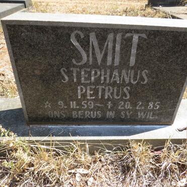 SMIT Stephanus Petrus 1959-1985