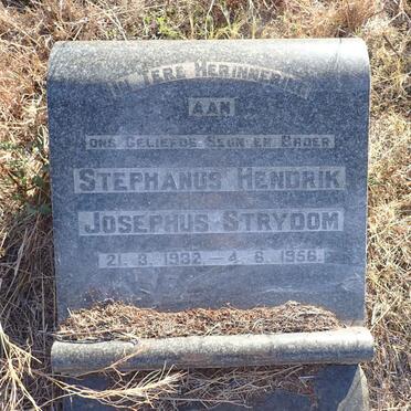 STRYDOM Stephanus Hendrik Josephus 1932-1956