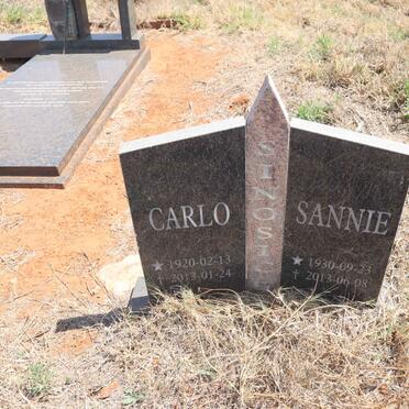 SINOSICE Carlo 1920-2013 & Sannie 1930-2013