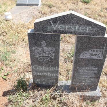 VERSTER Gabriel Jacobus 1943-2014