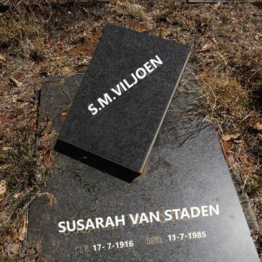 VILJOEN Susarah Magdalena nee STADEN, van 1916-1985