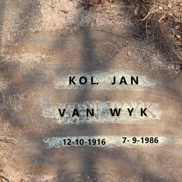WYK Jan, van 1916-1986