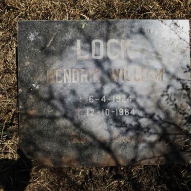 LOCK Hendrik William 1924-1984