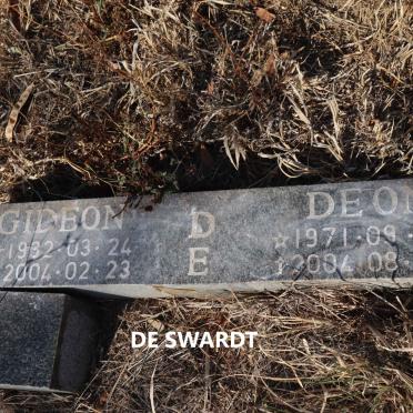 SWARDT Gideon, de 1932-2004 :: SWARDT Deon, de 1971-2004