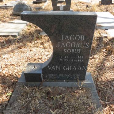GRAAN Jacob Jacobus, van 1965-1987