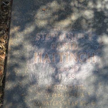 HATTINGH Stephanus P. 1942-1988