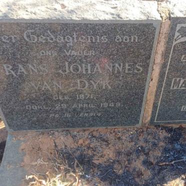 DYK Frans Johannes, van 1871-1949 & Susara Maria Margaretha OPPERMAN 1872-1942
