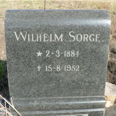 SORGE Wilhelm 1884-1952