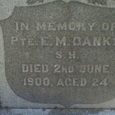 BANKS E.M. -1900