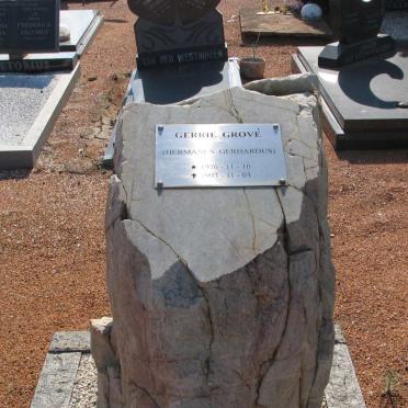 GROVÉ Hermanus Gerhardus 1976-1993