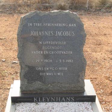 KLEYNHANS Johannes Jacobus 1908-1982