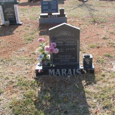MARAIS Hendrik Christiaan 1921-2005 &amp; Janetta Petronella 19?6-