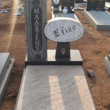 MAARTENS Elizabeth Wilhelmina 1975-1989